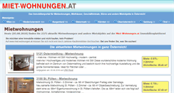 Desktop Screenshot of miet-wohnungen.at